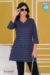 Kashvi Special By Mcm Fancy Cotton Ladies Top Wholesale Market In Surat
